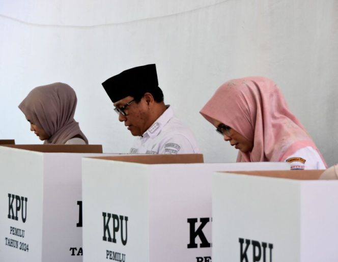
 Walikota Metro Apresiasi Warga Metro Berpartisipasi Dalam Pemilu 2024