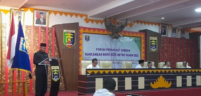 
 Basuki Hadiri Kegiatan Penyusunan RKPD Kota Metro Tahun 2025