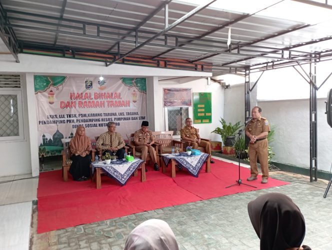 
 Dinsos Kota Metro Gelar Halal Bihalal Bersama Pekerja Sosial