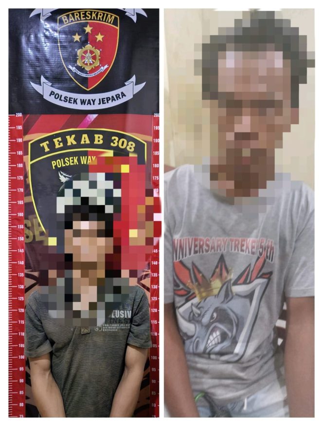 
 Polisi Ringkus Tiga Pelaku Pencurian di Lampung Timur, Satu Diantaranya Kakek 60 Tahun