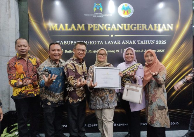 
 Lampung Timur Kembali Torehkan Prestasi Nasional di Ajang Kabupaten Layak Anak