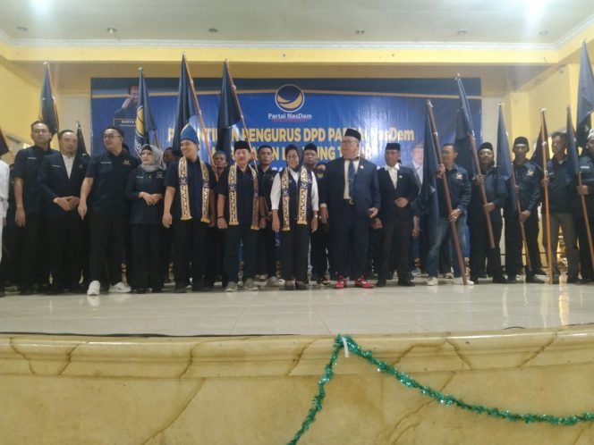 
 NasDem Lampung Timur Resmi Dilantik, Yusran: “Kami Harus Hadir Nyata di Tengah Rakyat”