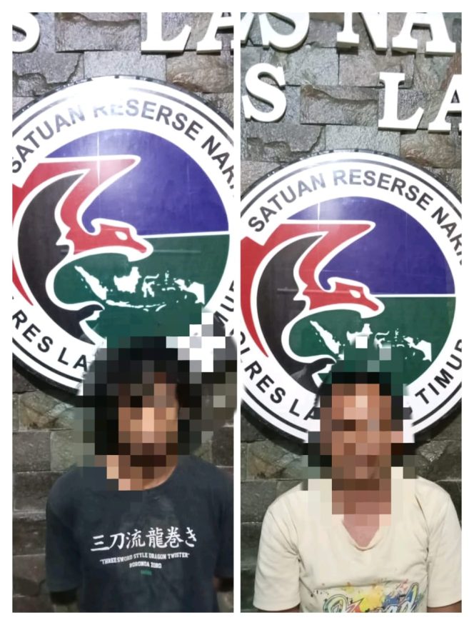 
 Dua Pelaku Narkotika Dibekuk, Polisi Amankan Ganja dan Sabu di Lampung Timur